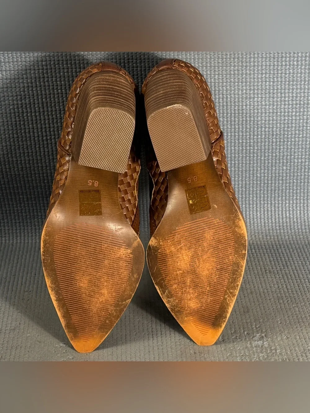 Vintage Havana Women’s Cassidy Woven High Ankle‎ Boots Size 8.5